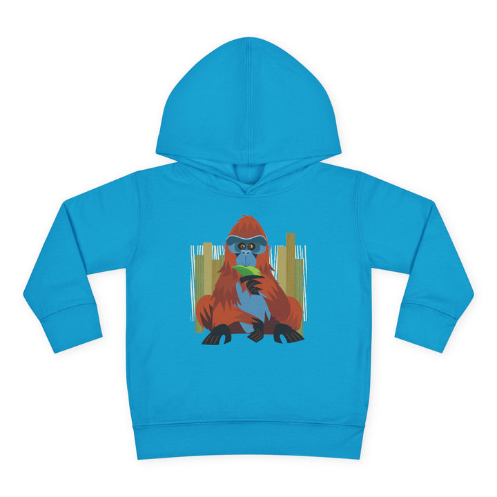 Orangutan Bars Toddler Pullover Fleece Hoodie