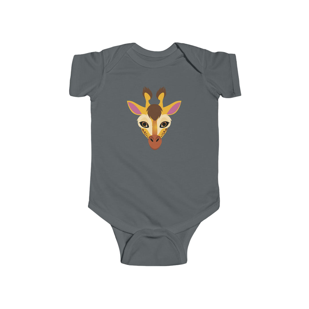 Giraffe Wild Faces Soft Baby Onesie