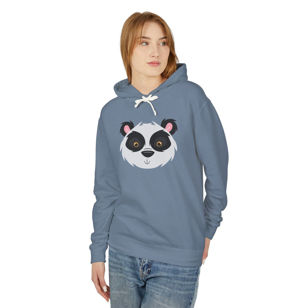 Panda Wild Faces Lightweight Hooded Sweatshirt - Adult