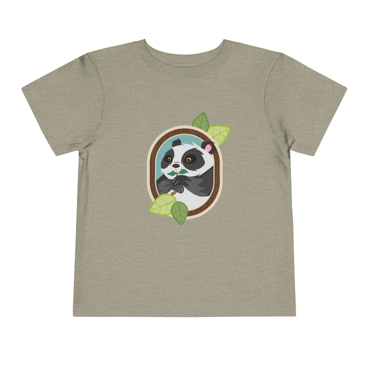 Panda Portrait of Nature Toddler Soft Shirt