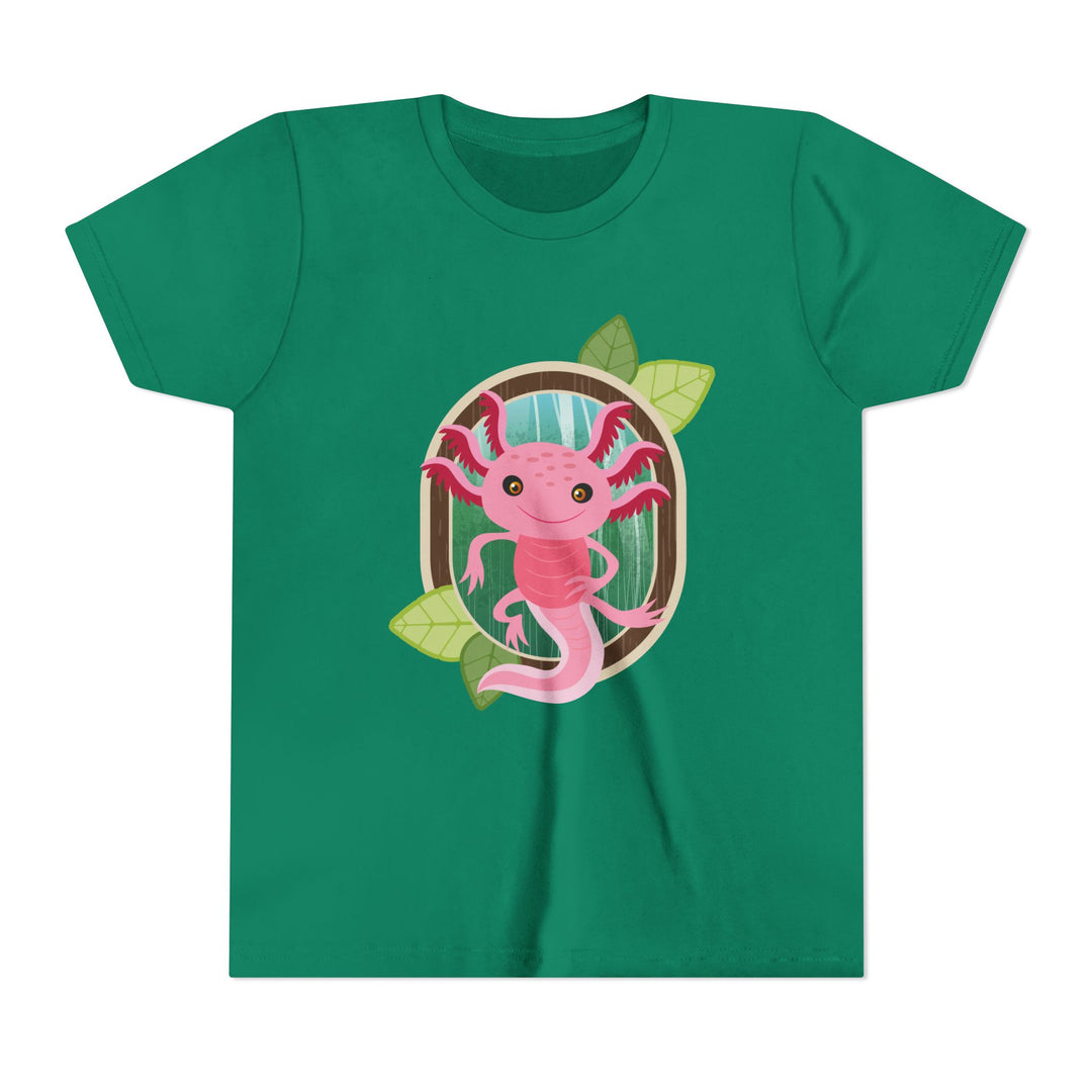 Axolotl Portrait of Nature Youth Soft Shirt