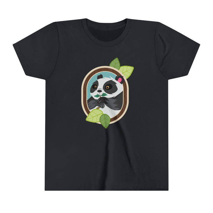 Panda Portrait of Nature Youth Soft Shirt