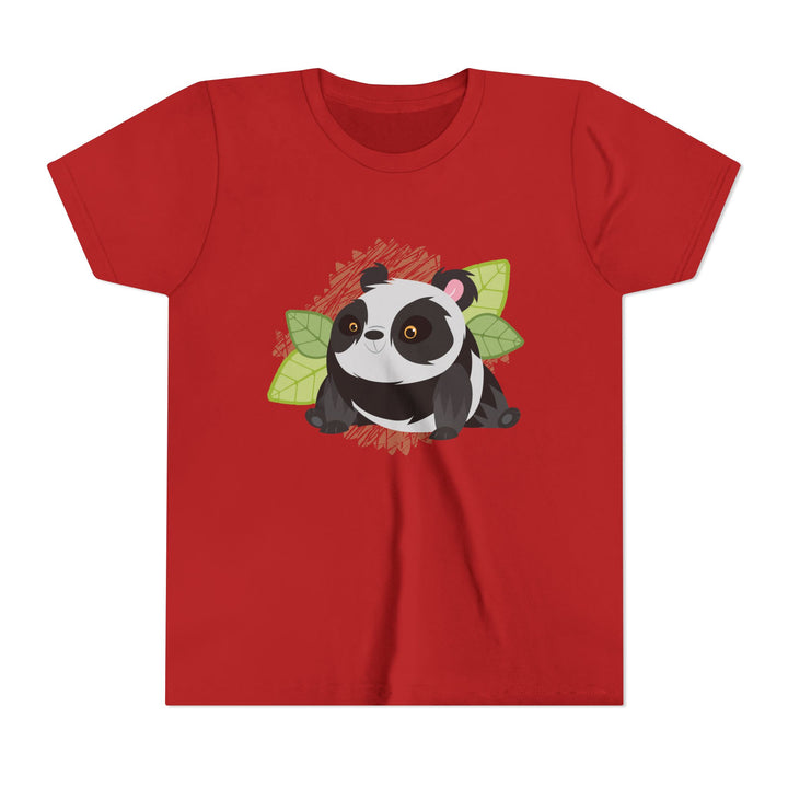 Panda Hanging Out Youth Soft Shirt