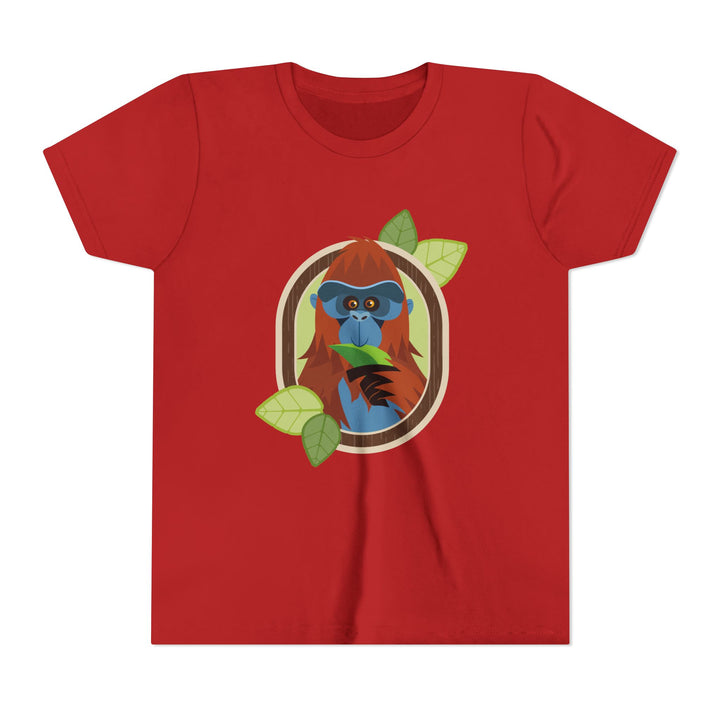 Orangutan Portrait of Nature Youth Soft Shirt