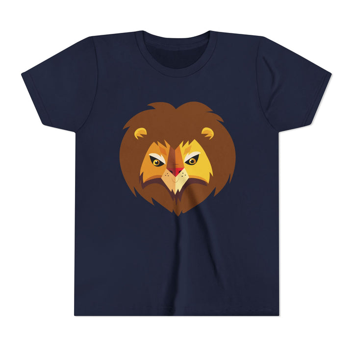 Lion Wild Faces Youth Soft Shirt