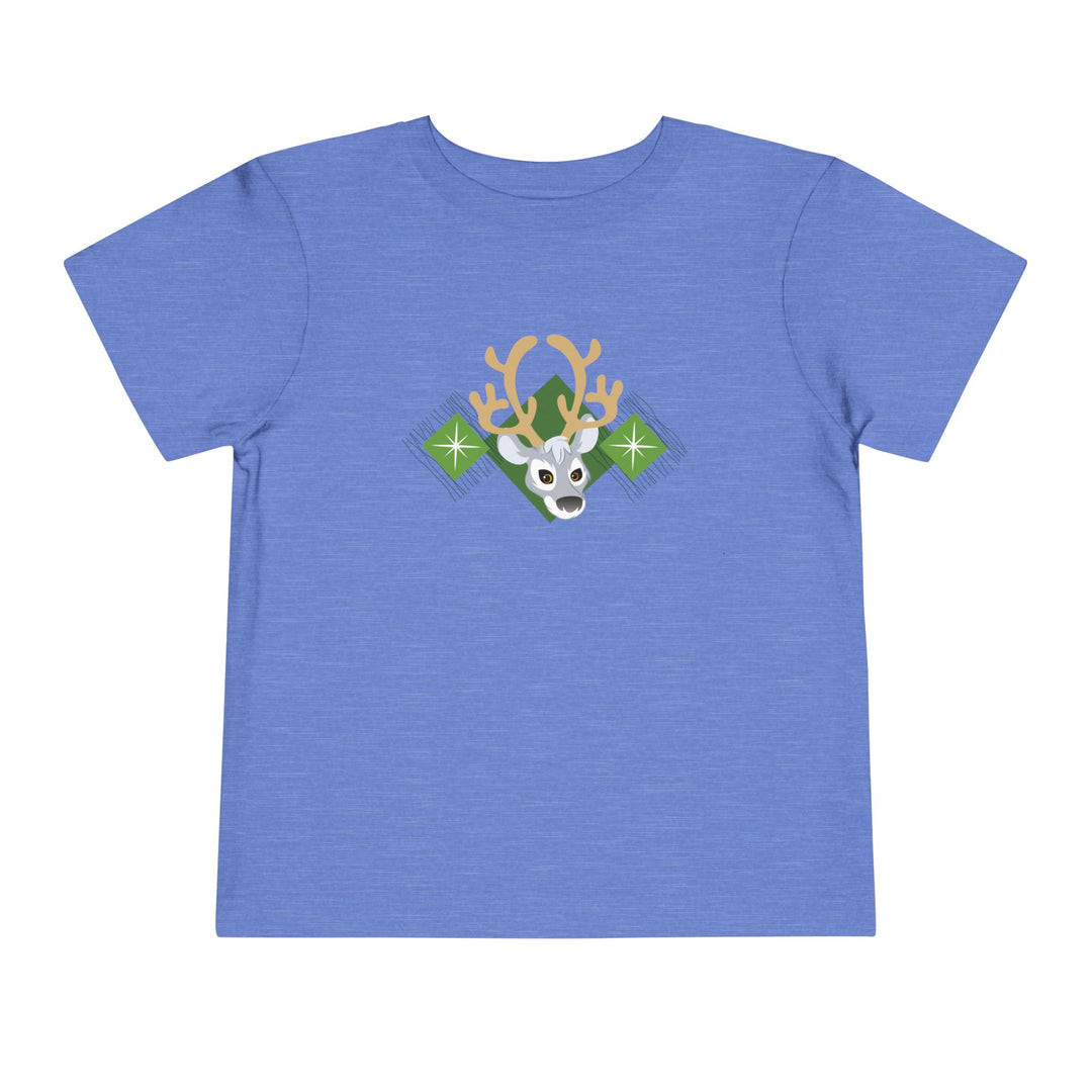 Reindeer Winter Lights Toddler Short Sleeve Tee