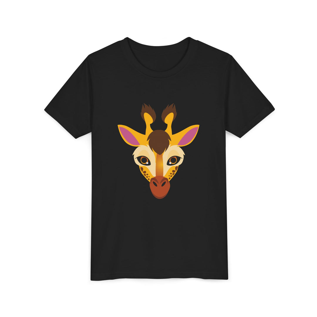 Giraffe Wild Faces Youth Soft Shirt