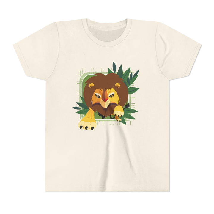 Lion In Your Face Youth Soft Shirt