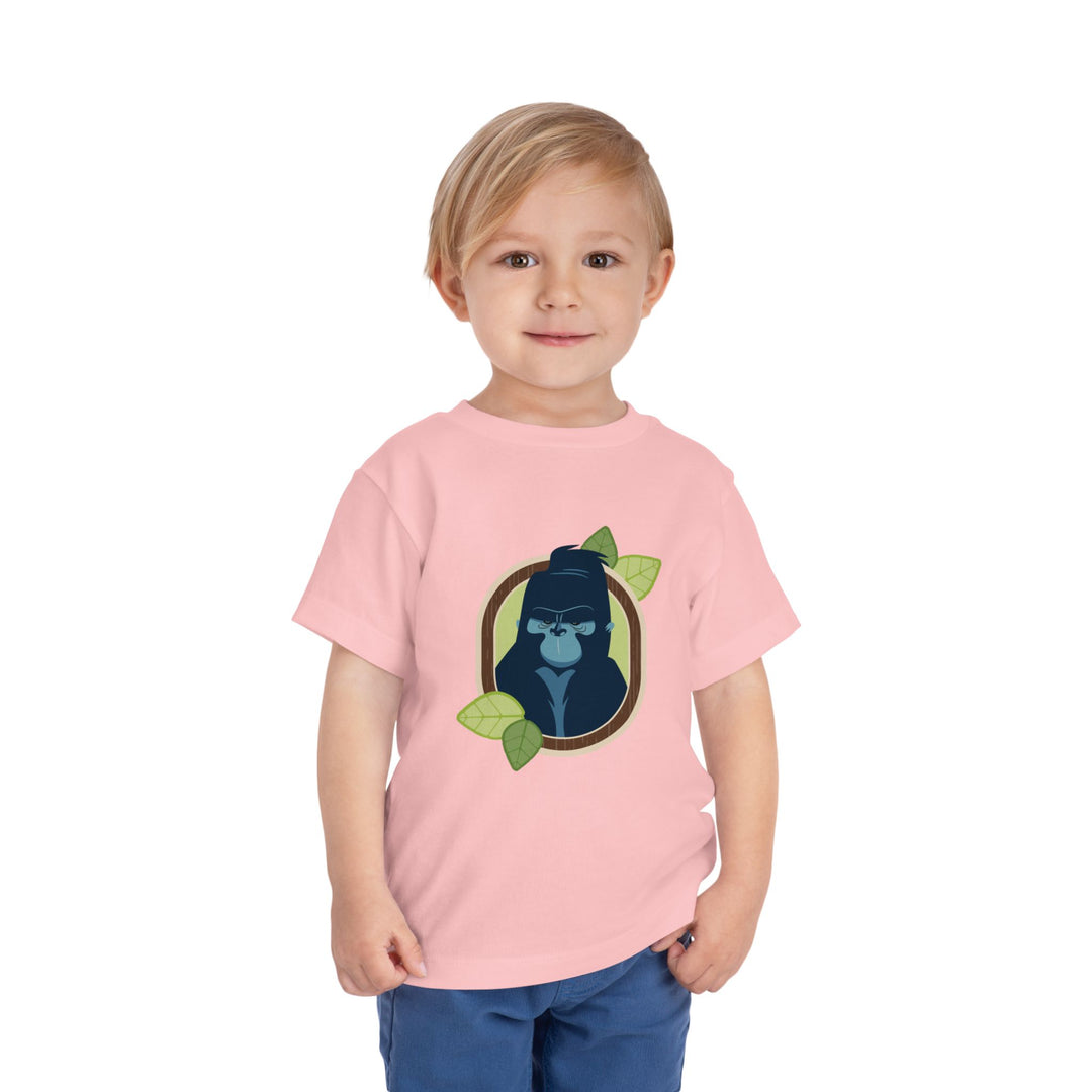 Gorilla Portrait of Nature Toddler Soft Shirt