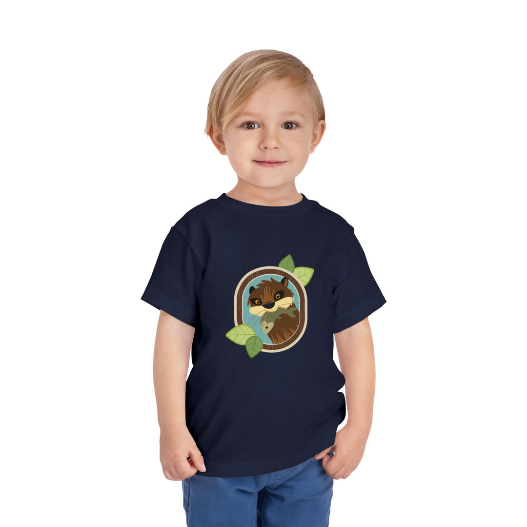 Otter Portrait of Nature Toddler Soft Shirt