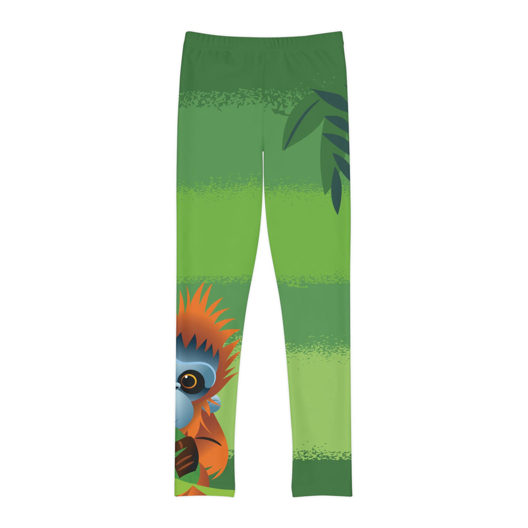 Baby Orangutan Stripe Youth Leggings