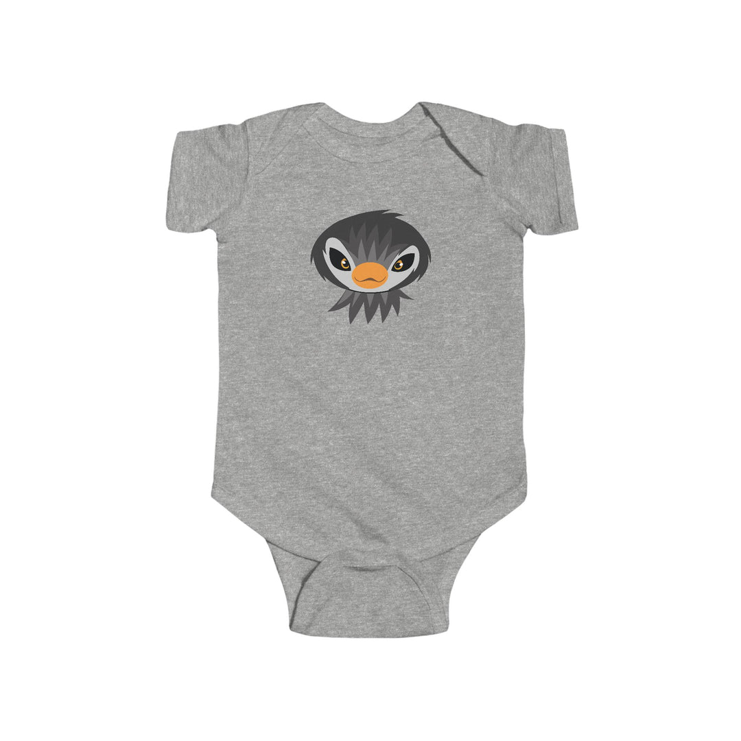 Penguin Wild Faces Soft Baby Bodysuit