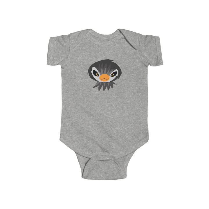 Penguin Wild Faces Soft Baby Bodysuit