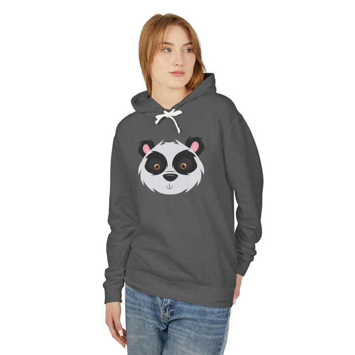 Panda Wild Faces Lightweight Hooded Sweatshirt - Adult