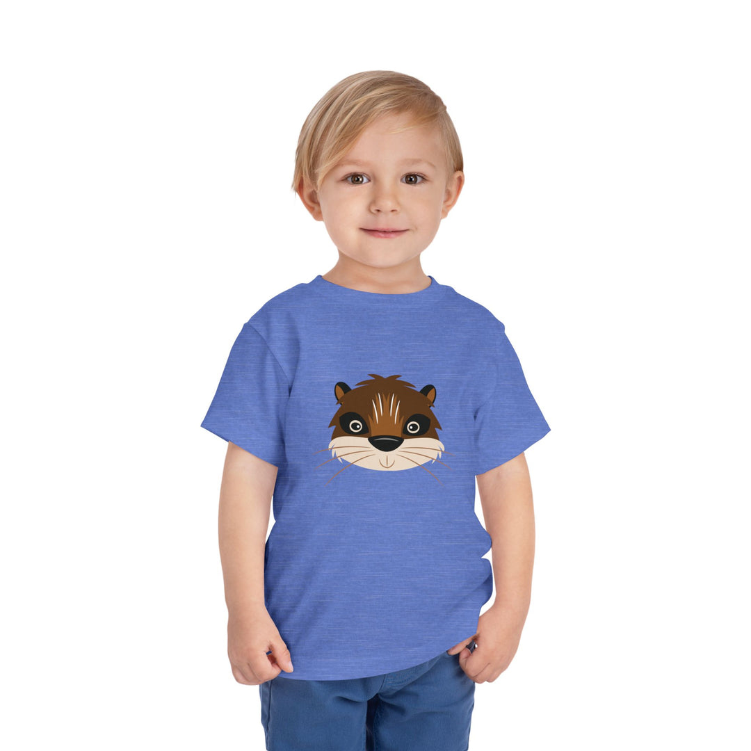 Otter Wild Faces Toddler Soft Shirt