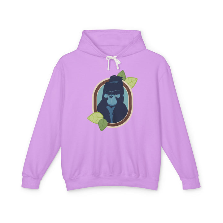 Gorilla Portrait of Nature Lightweight Hooded Sweatshirt - Adult