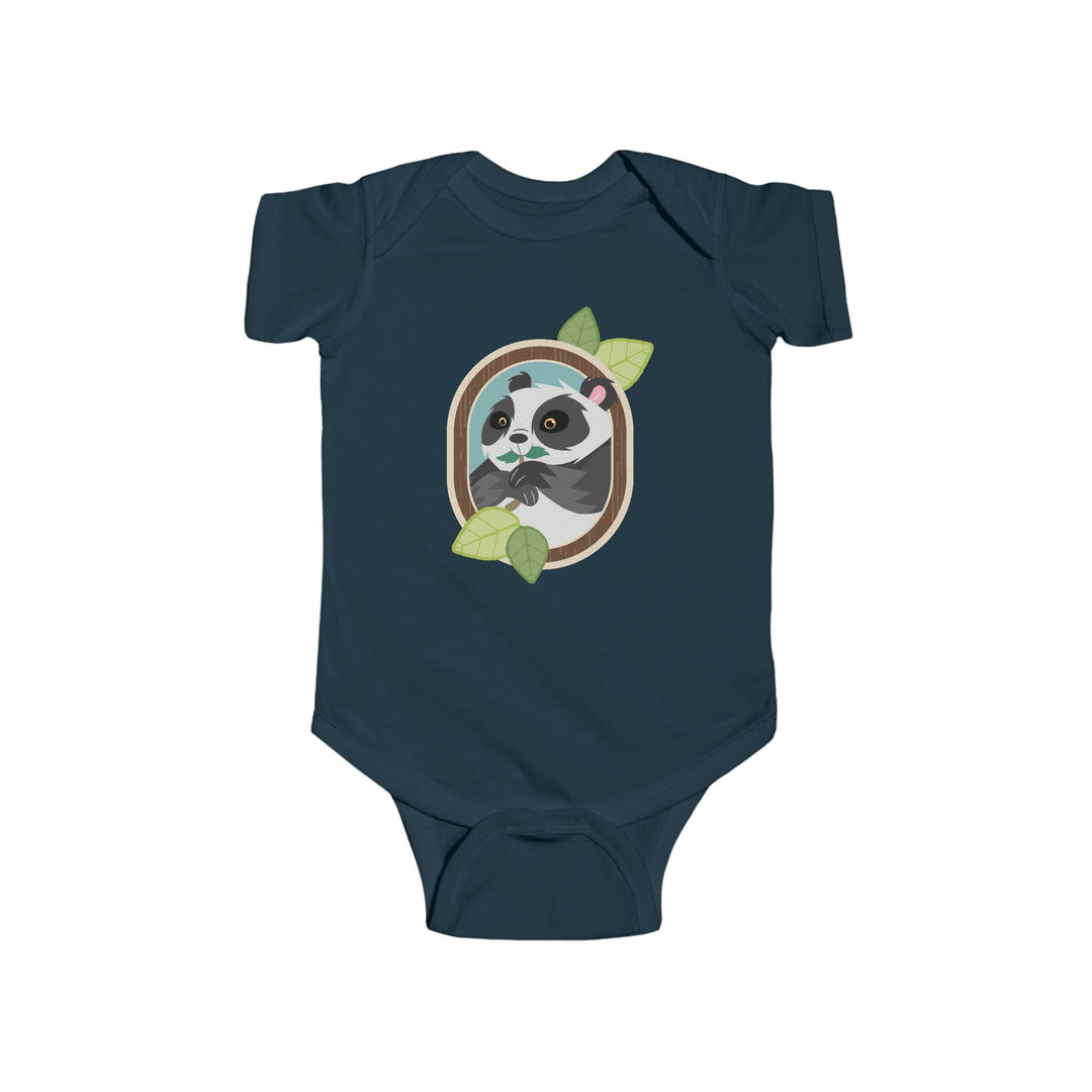 Panda Portrait of Nature Soft Baby Onesie