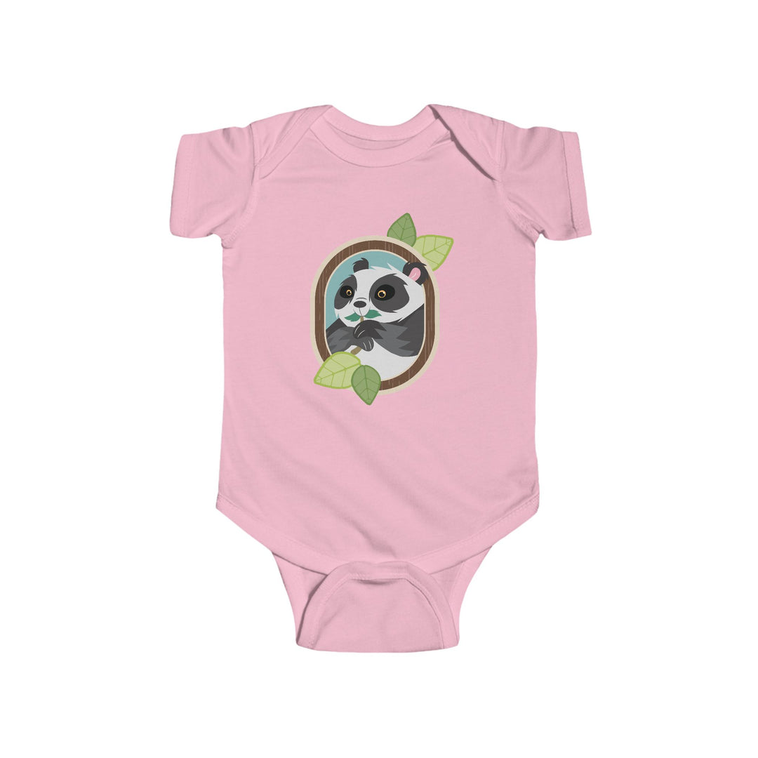 Panda Portrait of Nature Soft Baby Onesie