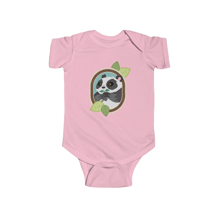 Panda Portrait of Nature Soft Baby Onesie