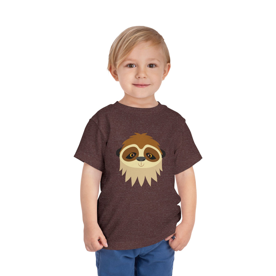 Sloth Wild Faces Toddler Soft Shirt