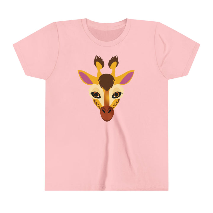 Giraffe Wild Faces Youth Soft Shirt