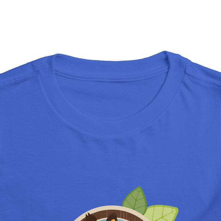 Giraffe Portrait Soft Shirt - Toddler