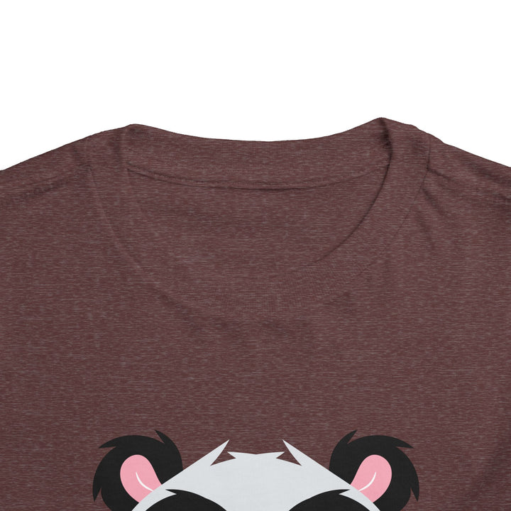 Panda Wild Faces Soft Shirt - Toddler