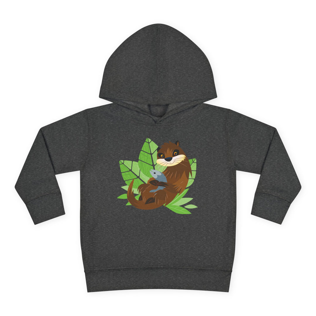 Otter Living Wildly Toddler Pullover Fleece Hoodie