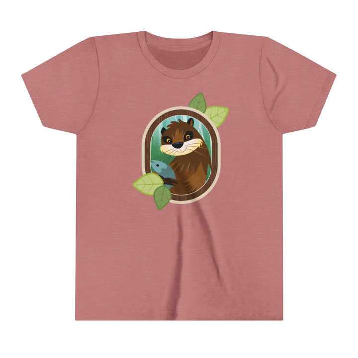 Otter Portrait of Nature Youth Soft Shirt