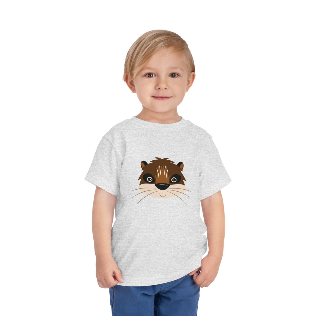 Otter Wild Faces Toddler Soft Shirt