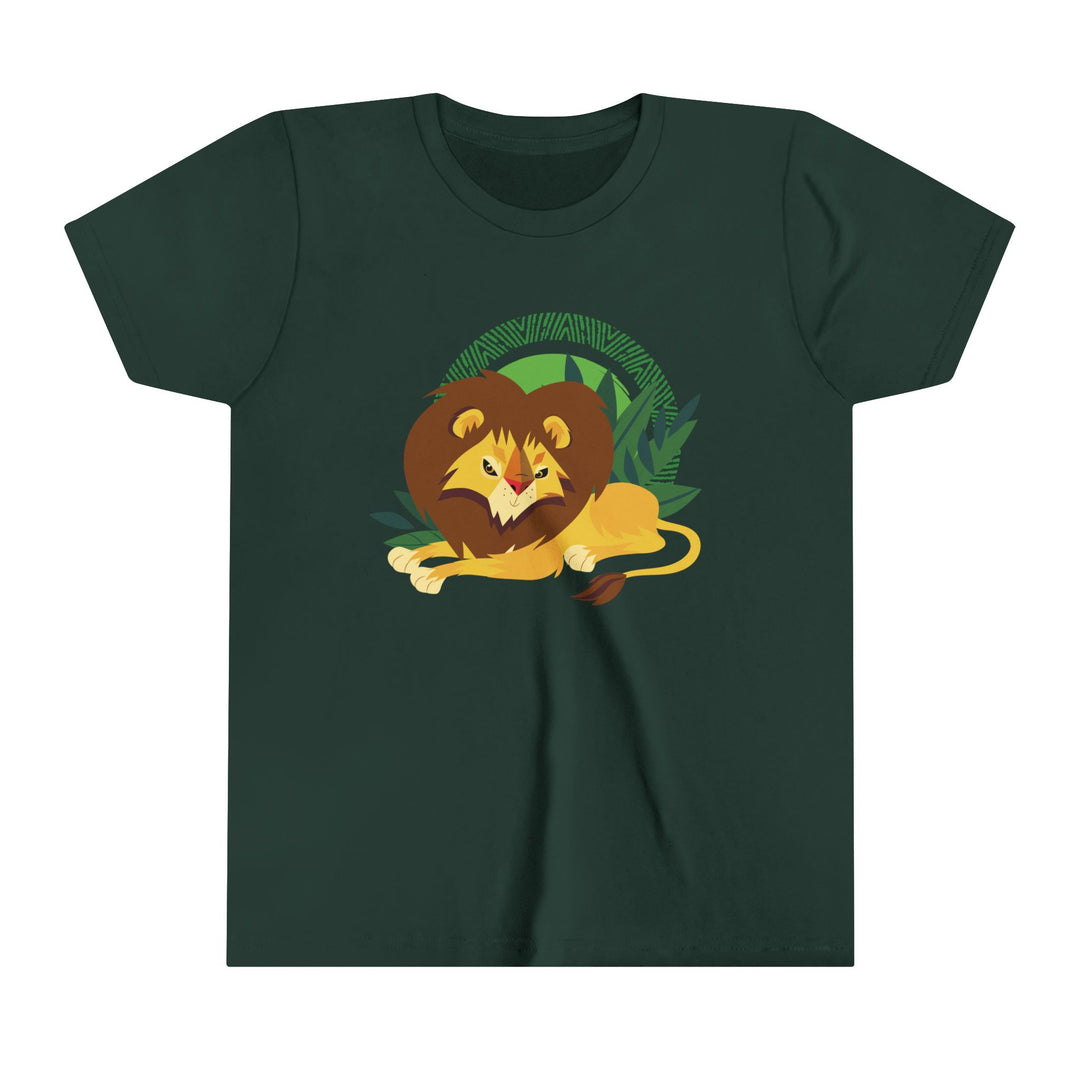 Lion Lounging Halo Youth Soft Shirt