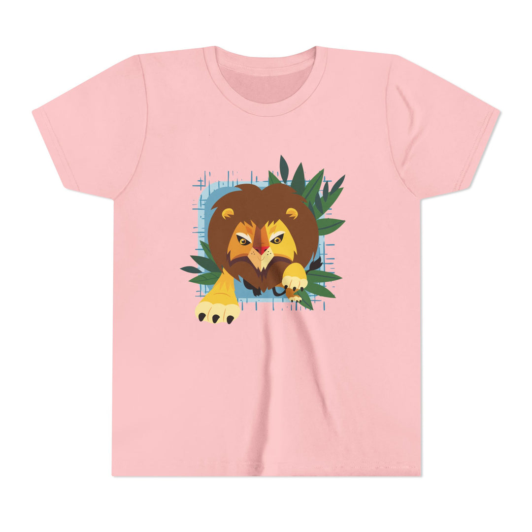 Lion In Your Face Youth Soft Shirt