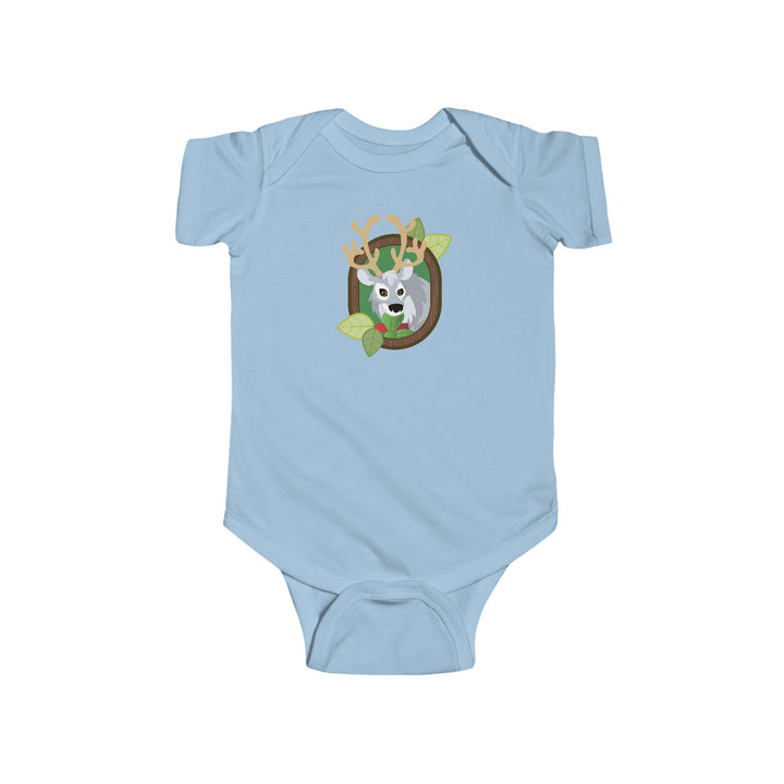 Reindeer Portrait of Nature Soft Baby Bodysuit
