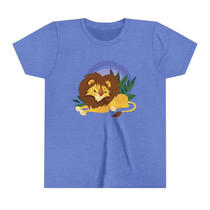 Lion Lounging Halo Youth Soft Shirt