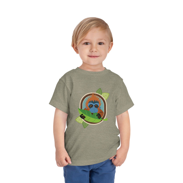 Orangutan Portrait of Nature Toddler Soft Shirt