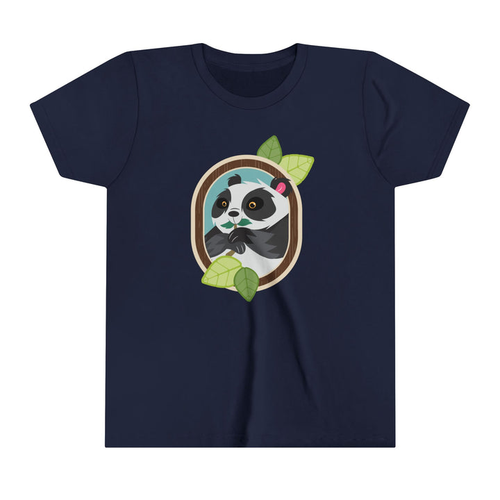 Panda Portrait of Nature Youth Soft Shirt