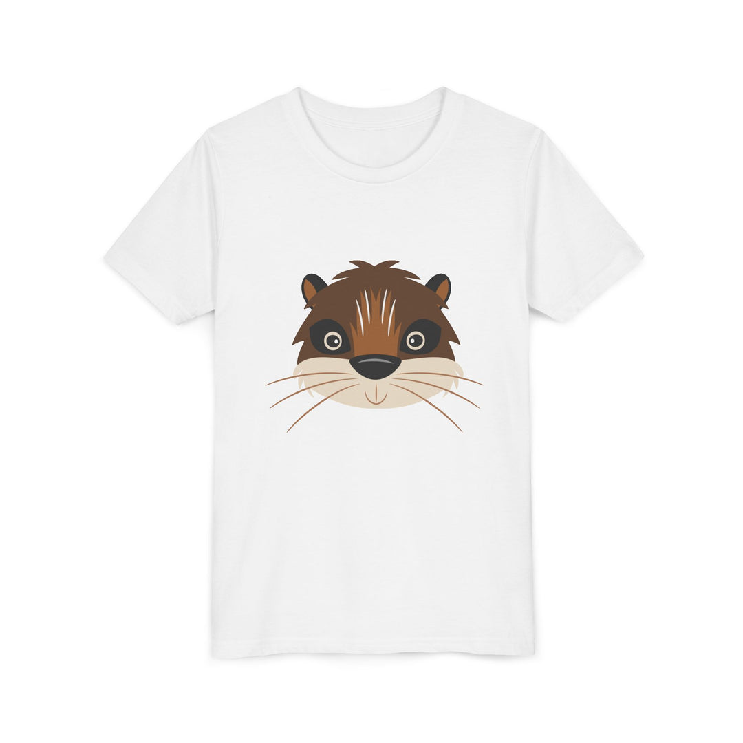 Otter Wild Faces Youth Soft Shirt