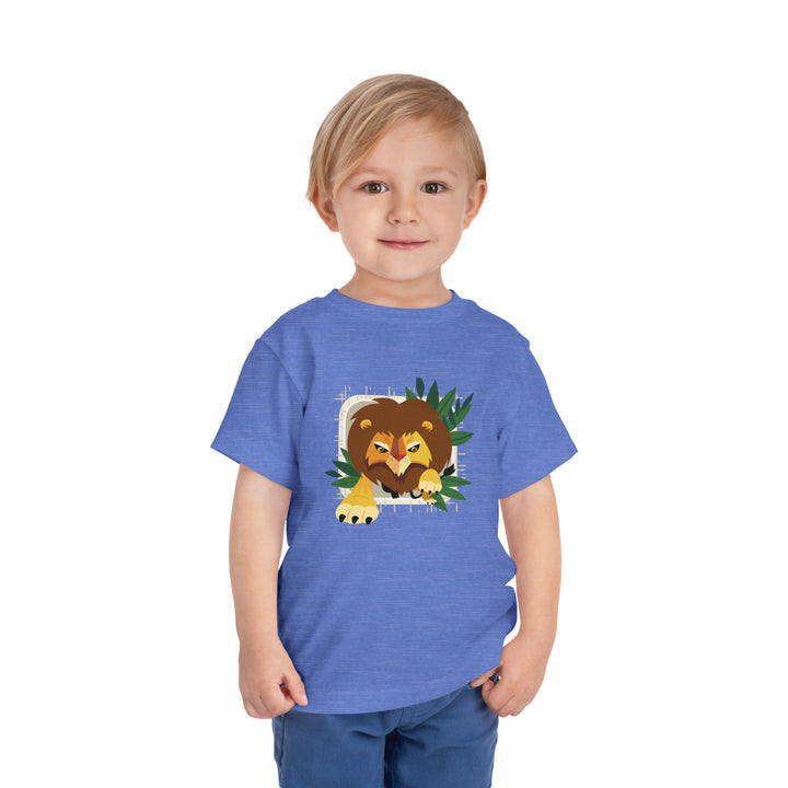 Lion In Your Face Toddler Soft Shirt