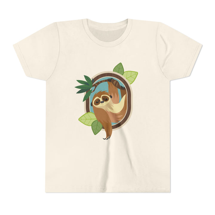 Sloth Portrait of Nature Youth Soft Shirt