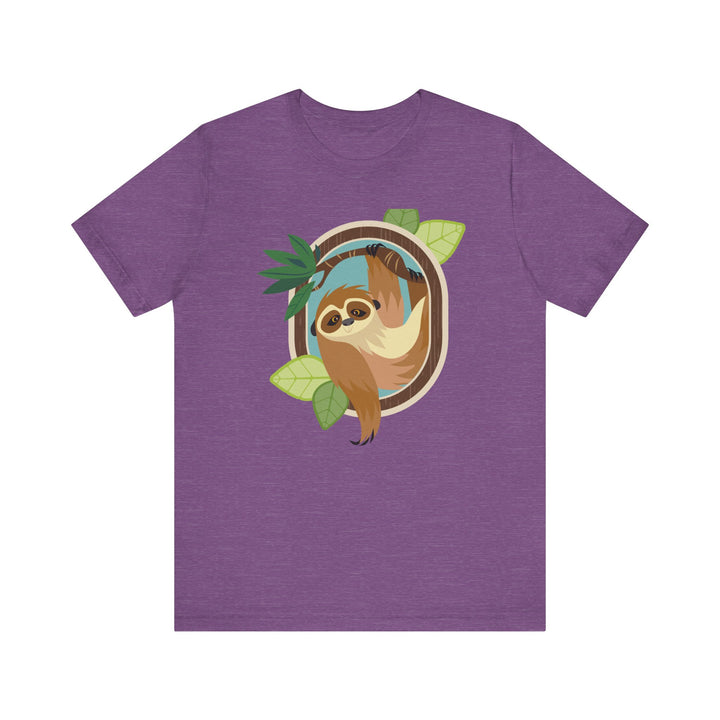 Sloth Portrait of Nature Soft Shirt - Adult