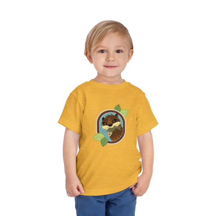 Otter Portrait of Nature Toddler Soft Shirt