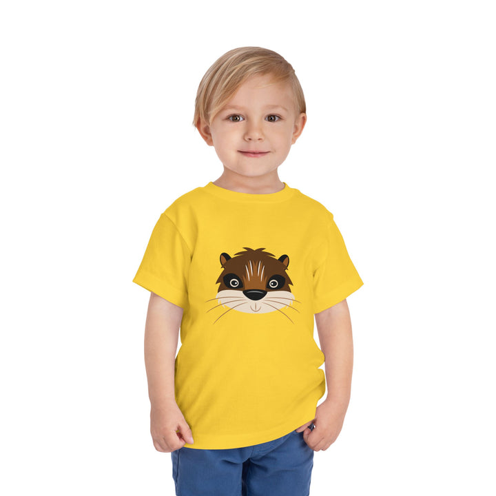 Otter Wild Faces Soft Shirt - Toddler