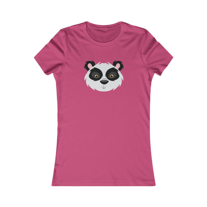 Panda Wild Faces Women's Cut Tee