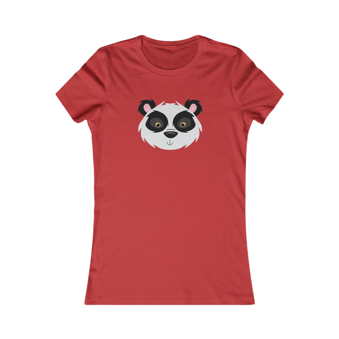 Panda Wild Faces Women's Cut Tee