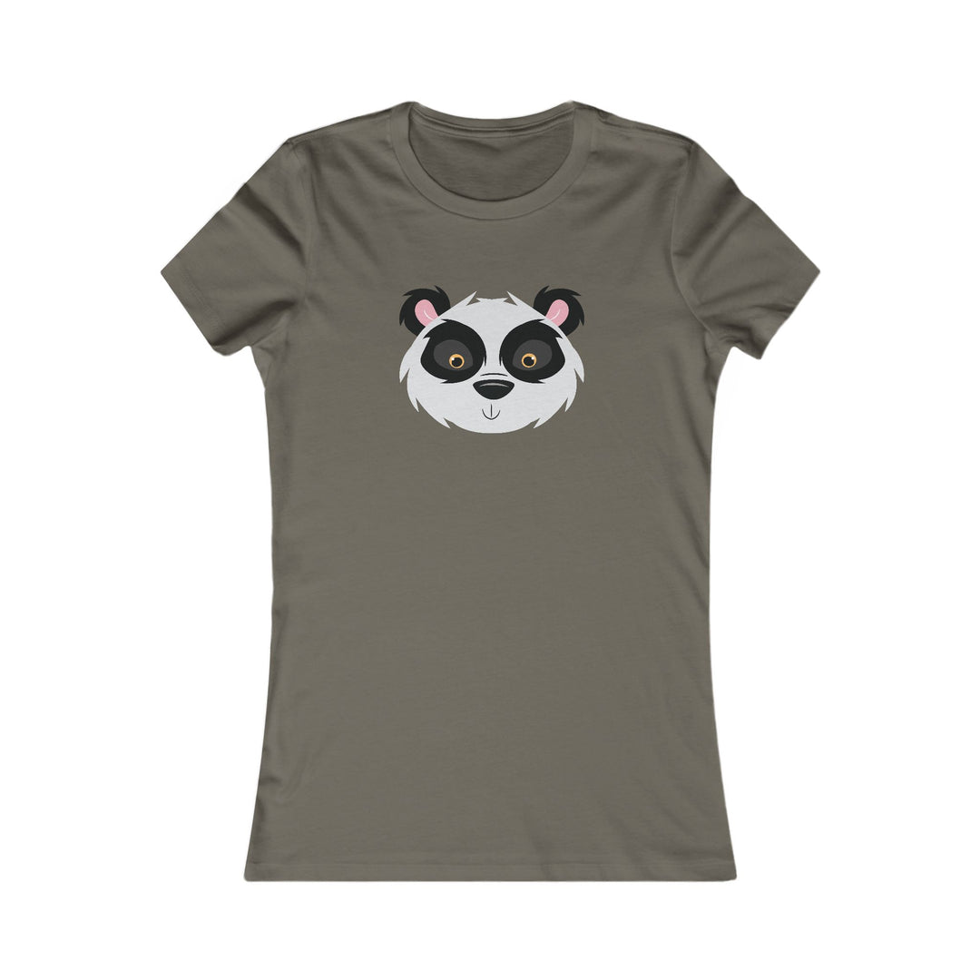 Panda Wild Faces Women's Cut Tee