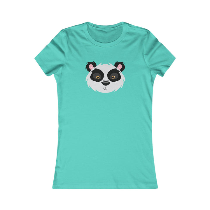 Panda Wild Faces Women's Cut Tee