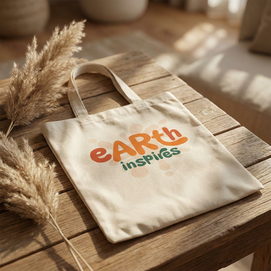 Earth Inspires Tote Bag