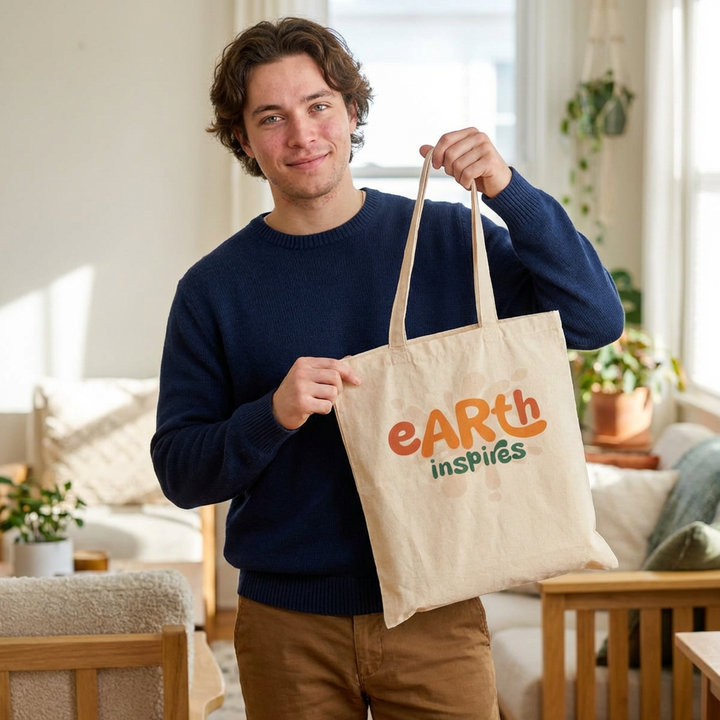 Earth Inspires Tote Bag