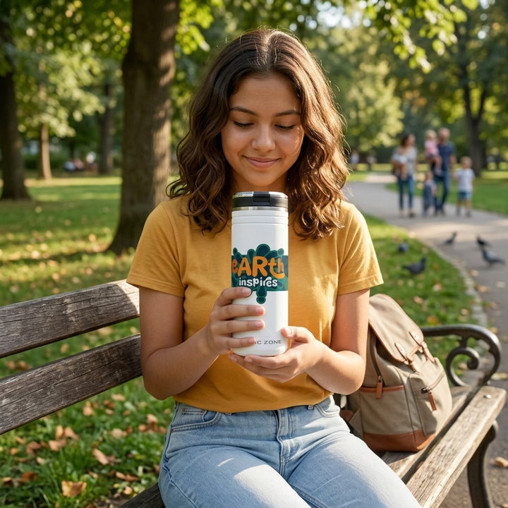 Earth Inspires 24oz Thermal Tumbler