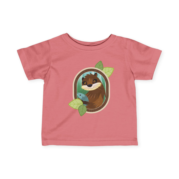 Otter Portrait of Nature Baby Soft Shirt